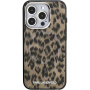 Karl Lagerfeld IML Leopard ovitek z MagSafe za iPhone 16 Pro - rjav