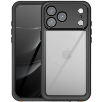 RedPepper odporen na udarce, vodoodporen ovitek za iPhone 17 Pro Max - črn