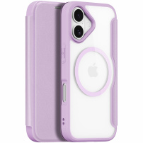 DUX DUCIS Skin X flip ovitek z MagSafe za iPhone 17 - vijoličen