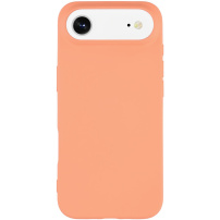 Matiran ovitek iz mehke plastike za iPhone Air - oranžen