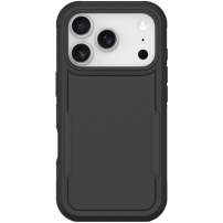 Super vzdržljiv ovitek za iPhone 17 Pro Max - črn
