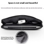 QIALINO torba za iPad do 13" / MacBook do 14" - temno siva