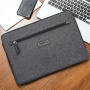 QIALINO torba za iPad do 13" / MacBook do 14" - temno siva