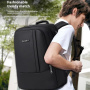 COOLBELL CB-8311 nahrbtnik z zadrgo za iPad / MacBook do 16" - temno siv