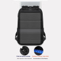 COOLBELL CB-8311 nahrbtnik z zadrgo za iPad / MacBook do 16" - temno siv