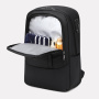 COOLBELL CB-8311 nahrbtnik z zadrgo za iPad / MacBook do 16" - temno siv