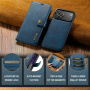 DG.Ming 2v1 snemljiv preklopni etui za iPhone 17 Pro Max / 18 Pro Max - temno moder