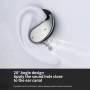 YYK-Q39 Open-Ear brezžične slušalke - kremne