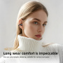 M88 Ear Clip brezžične slušalke - črna