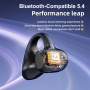 M88 Ear Clip brezžične slušalke - črna