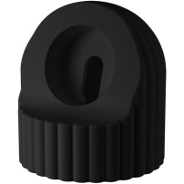 Silikonsko stojalo za polnilec Apple Watch - črno