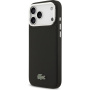 Lacoste Iconic Petit Pique Camera Stand ovitek z MagSafe za iPhone 17 Pro Max - črn