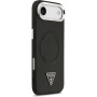 Guess Triangle Logo ovitek z MagSafe za iPhone Air - črn
