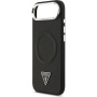 Guess Triangle Logo ovitek z MagSafe za iPhone Air - črn