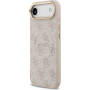 Guess 4G Gold Frame ovitek z MagSafe za iPhone Air - roza
