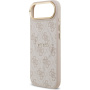 Guess 4G Gold Frame ovitek z MagSafe za iPhone Air - roza