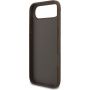 Guess 4G Metal Logo Strap ovitek z vrvico za iPhone Air - rjav