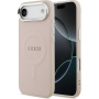 Guess Saffiano ovitek z MagSafe za iPhone Air - roza