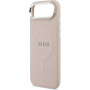 Guess Saffiano ovitek z MagSafe za iPhone Air - roza