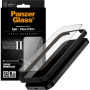 PanzerGlass Ceramic II kaljeno steklo s črnim okvirjem za iPhone 17