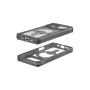 UAG Plasma XTE izjemno odporen ovitek z MagSafe in preklopnim stojalom za iPhone 17 Pro - dimljen