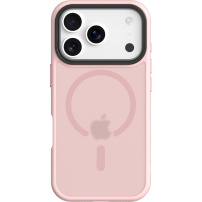 Tactical Hyperstealth prozoren ovitek z MagSafe za iPhone 17 Pro - roza
