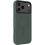 Tactical Hyperstealth transparenten ovitek z MagSafe za iPhone 17 Pro Max - olivni