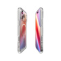 Spigen Ultra Hybrid prozoren ovitek z zlatim MagSafe za iPhone 17 Pro Max - čisti