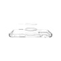 Spigen Ultra Hybrid prozoren ovitek z zlatim MagSafe za iPhone 17 Pro Max - čisti