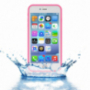 Vodotesna prevleka z diamantnim vzorcem za Apple iPhone 8 Plus - roza