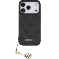 Guess 4G Charms ovitek za iPhone 17 Pro Max - siv