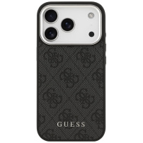 Guess 4G ovitek z MagSafe za iPhone 17 Pro Max - siv