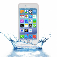 Vodotesna prevleka z diamantnim vzorcem za Apple iPhone 8 Plus - pregleden