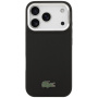Lacoste Iconic Petit Pique Camera Stand ovitek z MagSafe za iPhone 17 Pro Max - črn