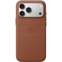 Originalne Apple ovitek iz tkanine TechWoven z MagSafe za iPhone 17 Pro Max - sienska rjava
