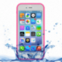 Vodotesna prevleka z diamantnim vzorcem za Apple iPhone 8/7 - roza