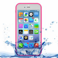 Vodotesna prevleka z diamantnim vzorcem za Apple iPhone 8/7 - roza