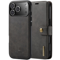 DG.Ming 2v1 snemljiv preklopni etui za iPhone 17 Pro / 18 Pro - siv