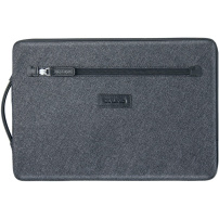 QIALINO torba za iPad do 13" / MacBook do 14" - temno siva