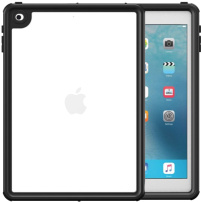 Ohišje za iPad 9,7" (2017/2018), odporno na udarce in vodo - črno