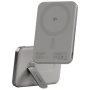 PanzerGlass empower Qi2 brezžična MagSafe powerbanka s stojalom in priključkom USB-C - 5.000 mAh - siva