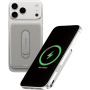 PanzerGlass empower Qi2 brezžična MagSafe powerbanka s stojalom in priključkom USB-C - 5.000 mAh - siva