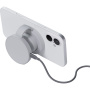 ENERGEA Bazic GoMag Trio 2 3v1 zložljivi brezžični MagSafe polnilec za iPhone / Apple Watch / AirPods - 15W - siv