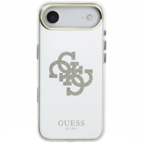 Guess Mirror 4G Glitter Logo zrcalni ovitek z MagSafe za iPhone Air - zlata