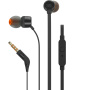 Slušalke JBL T110 s 3,5 mm priključkom - črne