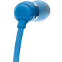 Slušalke JBL T110 s 3,5 mm priključkom - modre