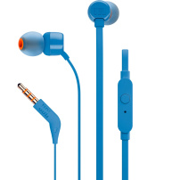 Slušalke JBL T110 s 3,5 mm priključkom - modre