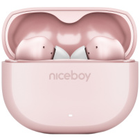 Niceboy Pins 4 brezžične slušalke - roza