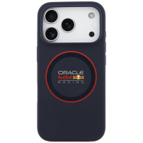 Oracle Red Bull Racing Red Ring silikonski ovitek z MagSafe za iPhone 17 Pro Max - temno moder