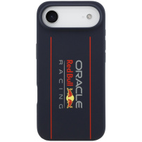 Oracle Red Bull Racing Vertical Logo silikonski ovitek z MagSafe za iPhone Air - temno moder